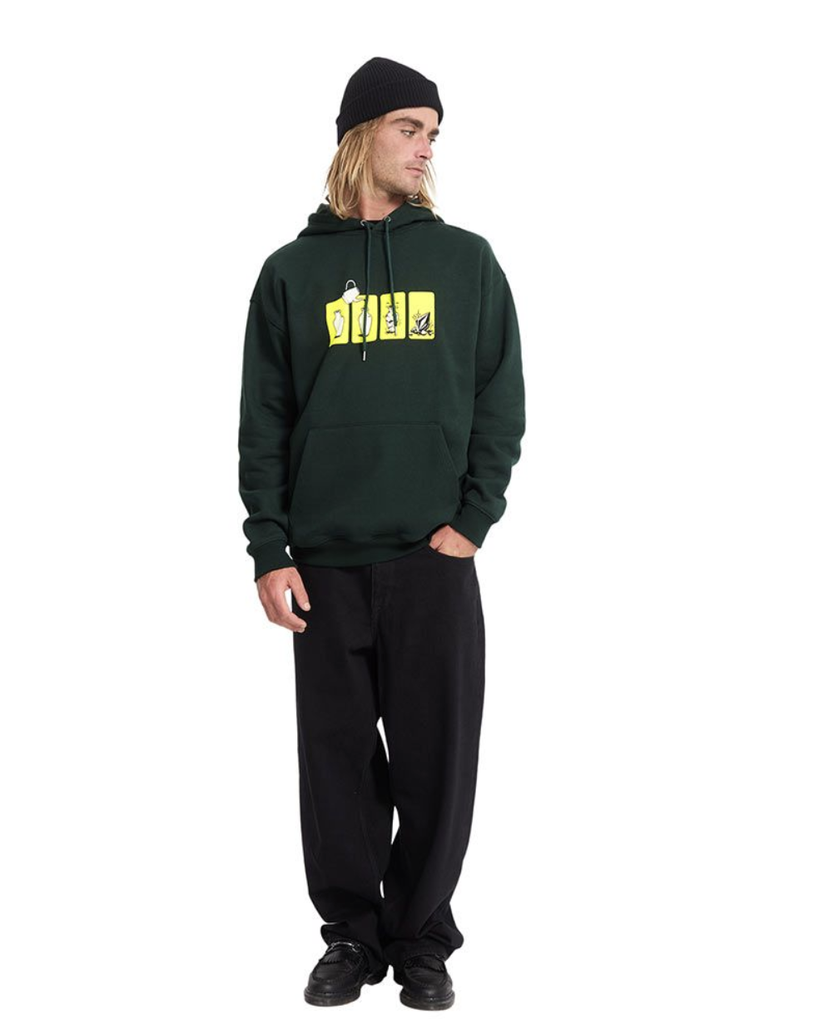 Sudadera con Capucha Volcom Before I Break - Scarab