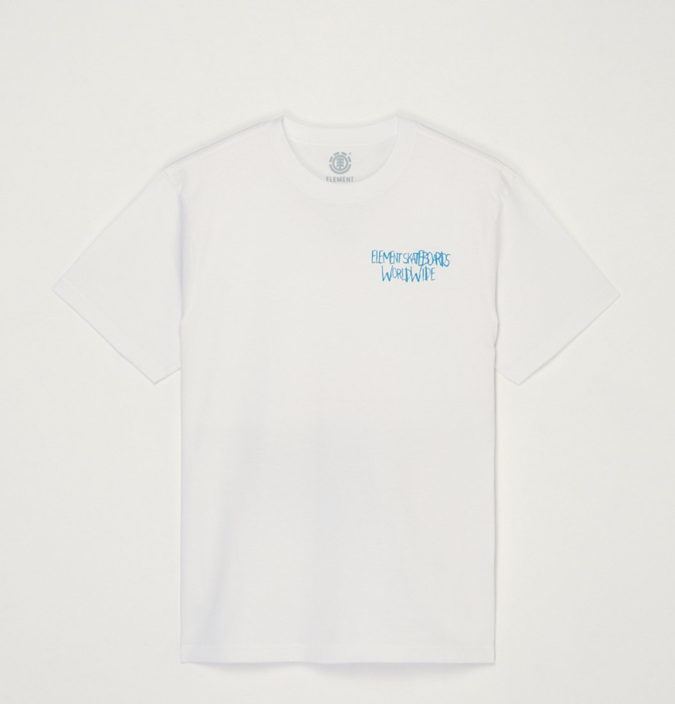 Camiseta Element Couching - Optic White