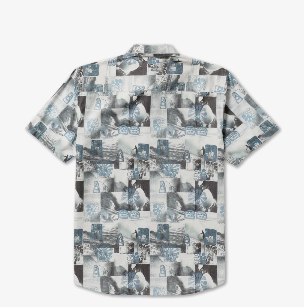 Camisa RVCA Kauai Block Print Collage - Multi