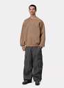 Sudadera Carhartt WIP Vista - WIP H Brown (Garment dyed)