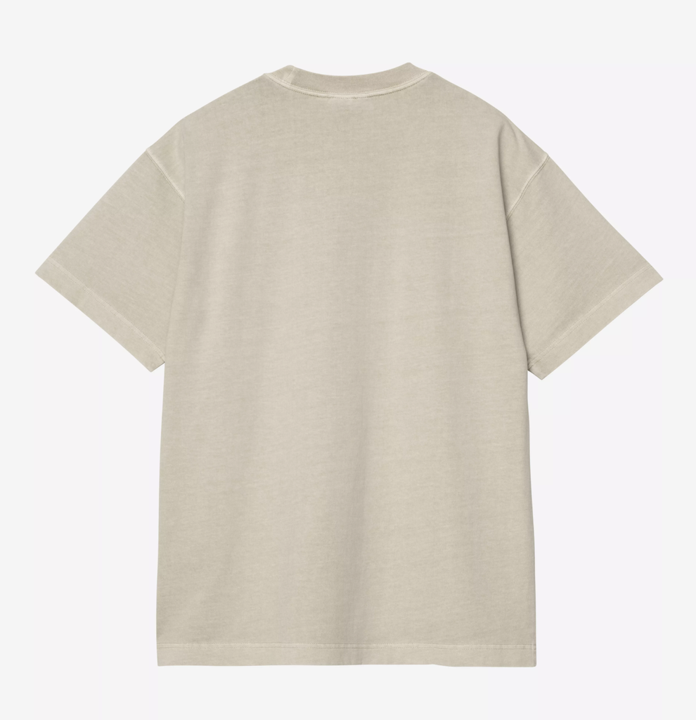 Camiseta Carhartt WIP Vista - Fleur De Sel (garment dyed)