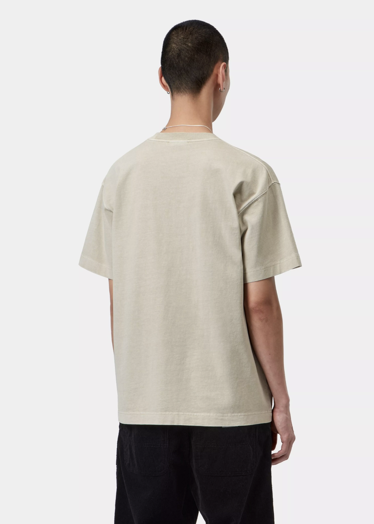 Camiseta Carhartt WIP Vista - Fleur De Sel (garment dyed)