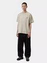 Camiseta Carhartt WIP Vista - Fleur De Sel (garment dyed)