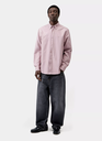 Camisa Carhartt WIP L/S Bolton - Hortensia (Garment Dyed)
