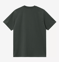 Camiseta Carhartt WIP Script - Dark Scarab/Palisander