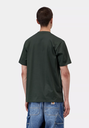 Camiseta Carhartt WIP Script - Dark Scarab/Palisander