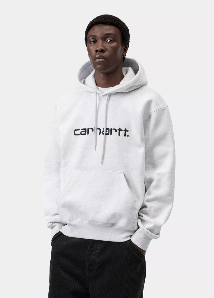 Sudadera con Capucha Carhartt WIP Sweat - Ash Heather/Graphite