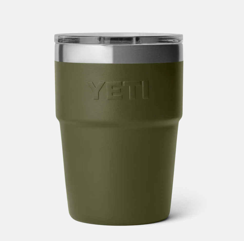 Vaso Apilable Yeti Rambler 16 oz (473 ml) - Olive/King Crab Orange