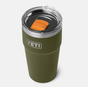 Vaso Apilable Yeti Rambler 20 oz (591 ml) - Olive/King Crab Orange