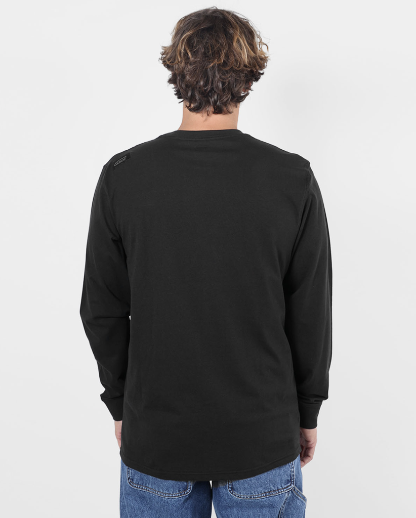 Camiseta Oxbow de manga larga Tebaz - Black