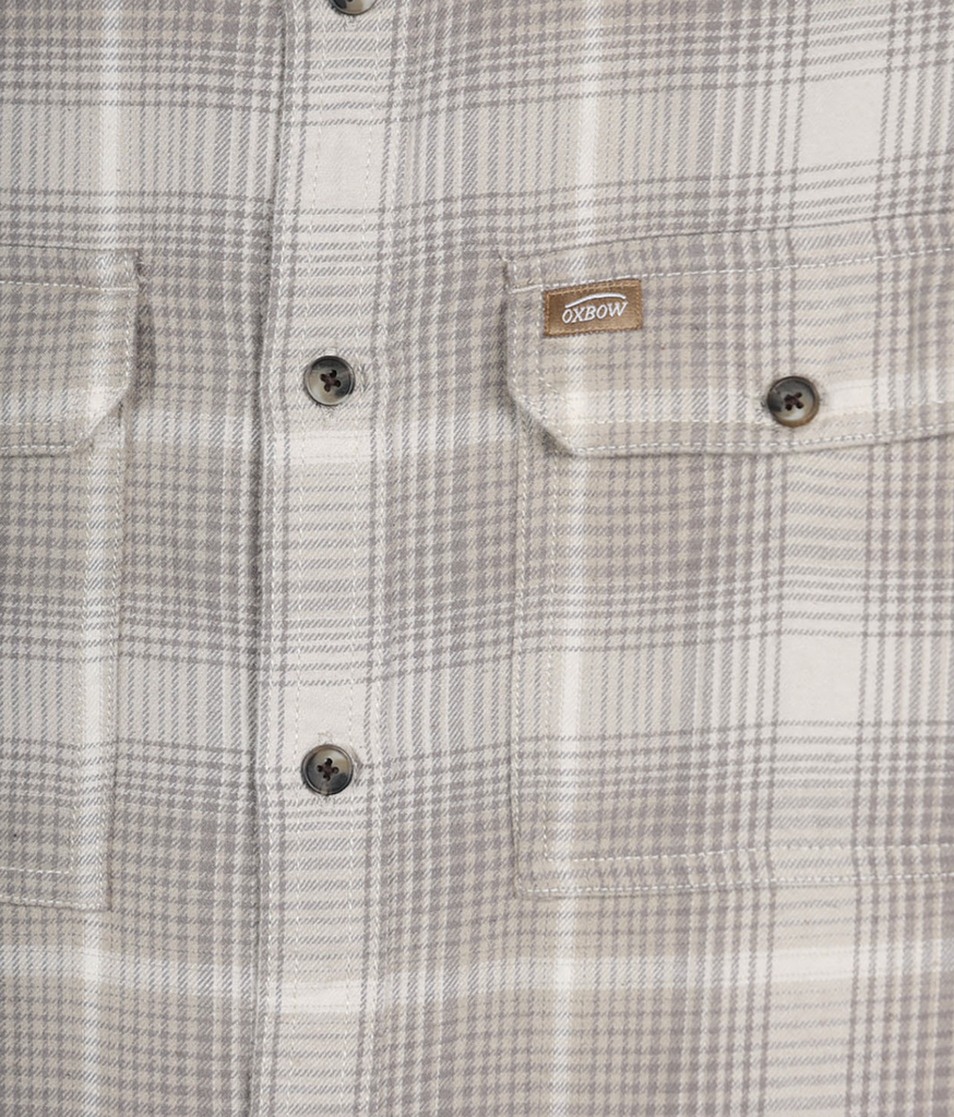 Camisa Oxbow de manga larga - Cliff - Light Brown