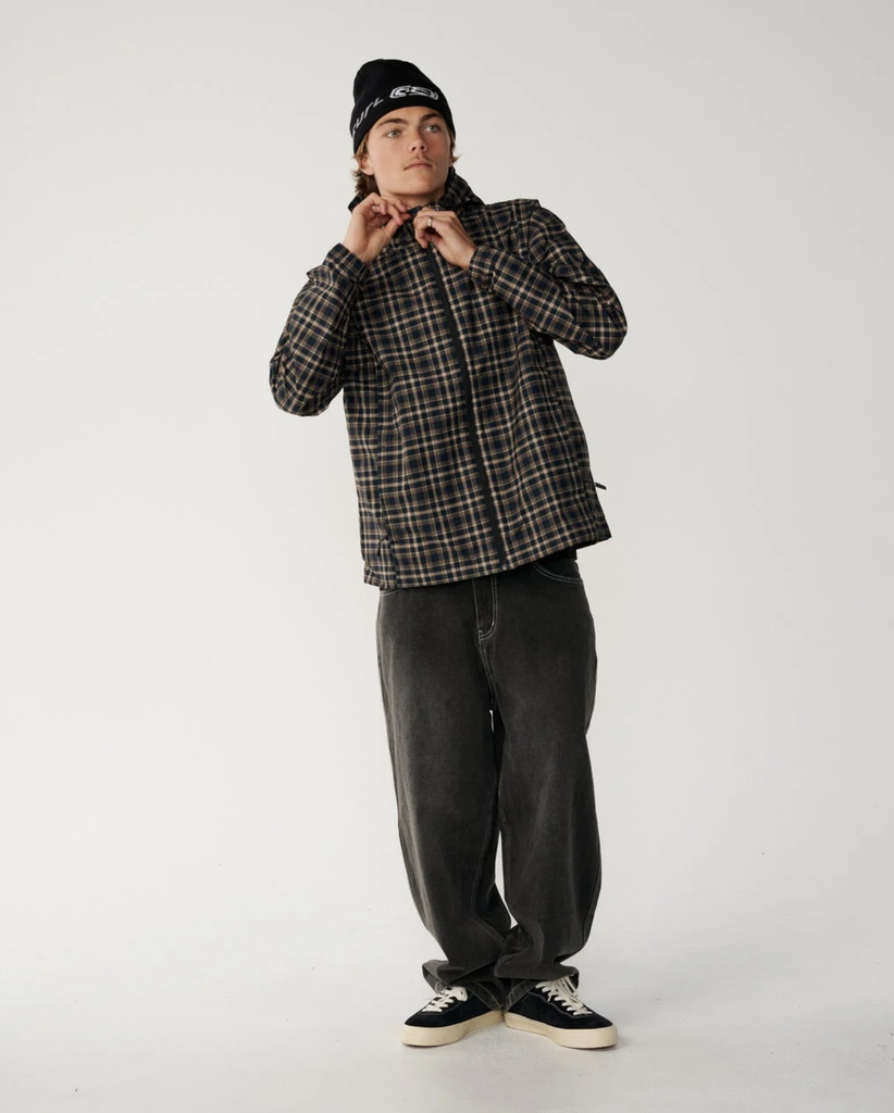 Chaqueta Rip Curl Archive Dwr Plaid - Dark Navy