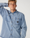 Sobrecamisa Vaquera Rip Curl Premium Surf Denim - Washed Blue