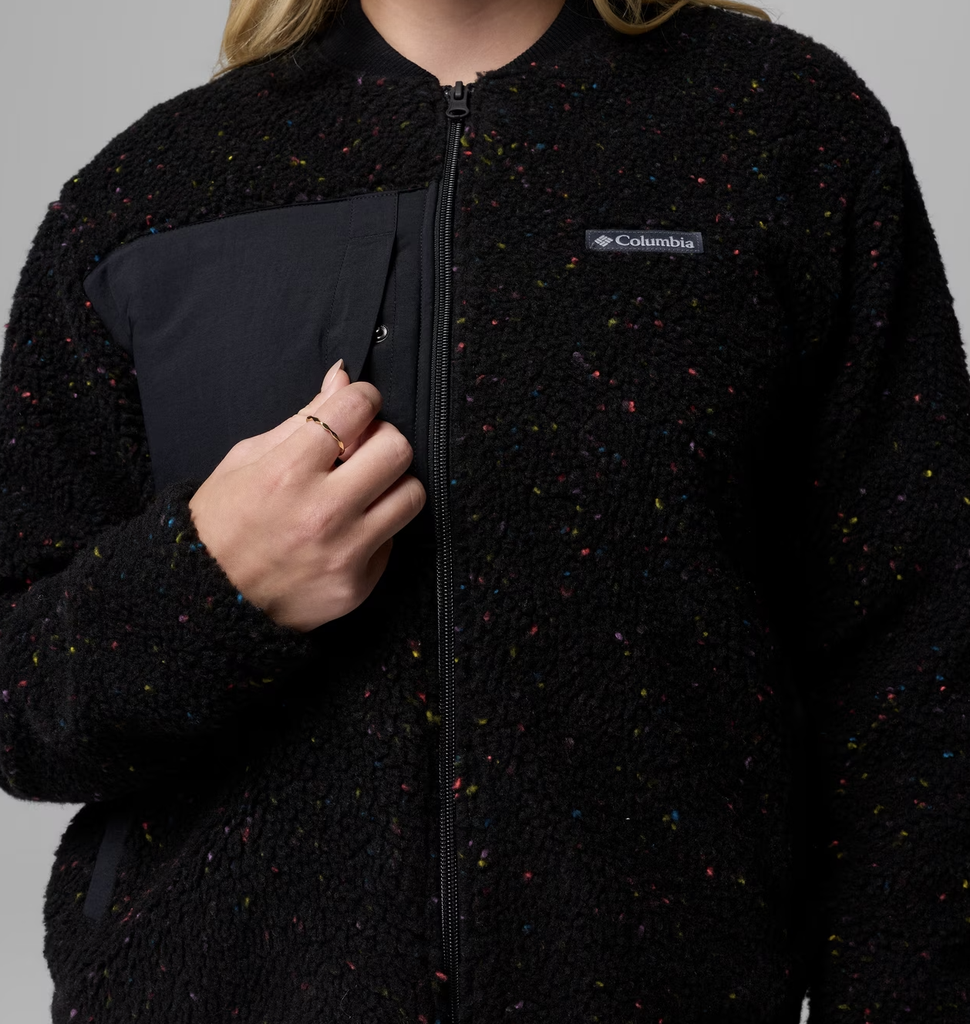 Chaqueta Bomber de Forro Polar columbia Stellar Path - Black