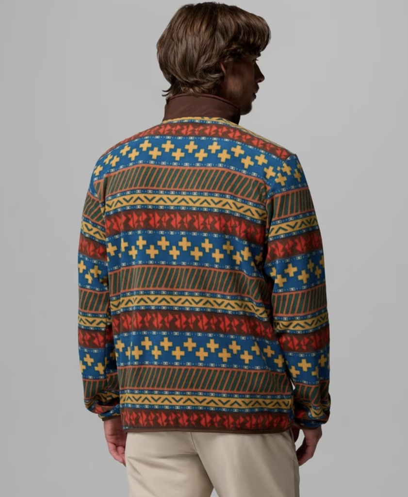 Chaqueta de Forro Polar Columbia Sequoia Grove II Printed - Teak Brown