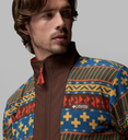 Chaqueta de Forro Polar Columbia Sequoia Grove II Printed - Teak Brown