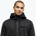 Sudadera con Cremallera Quiksilver Keller Outdoor - Black