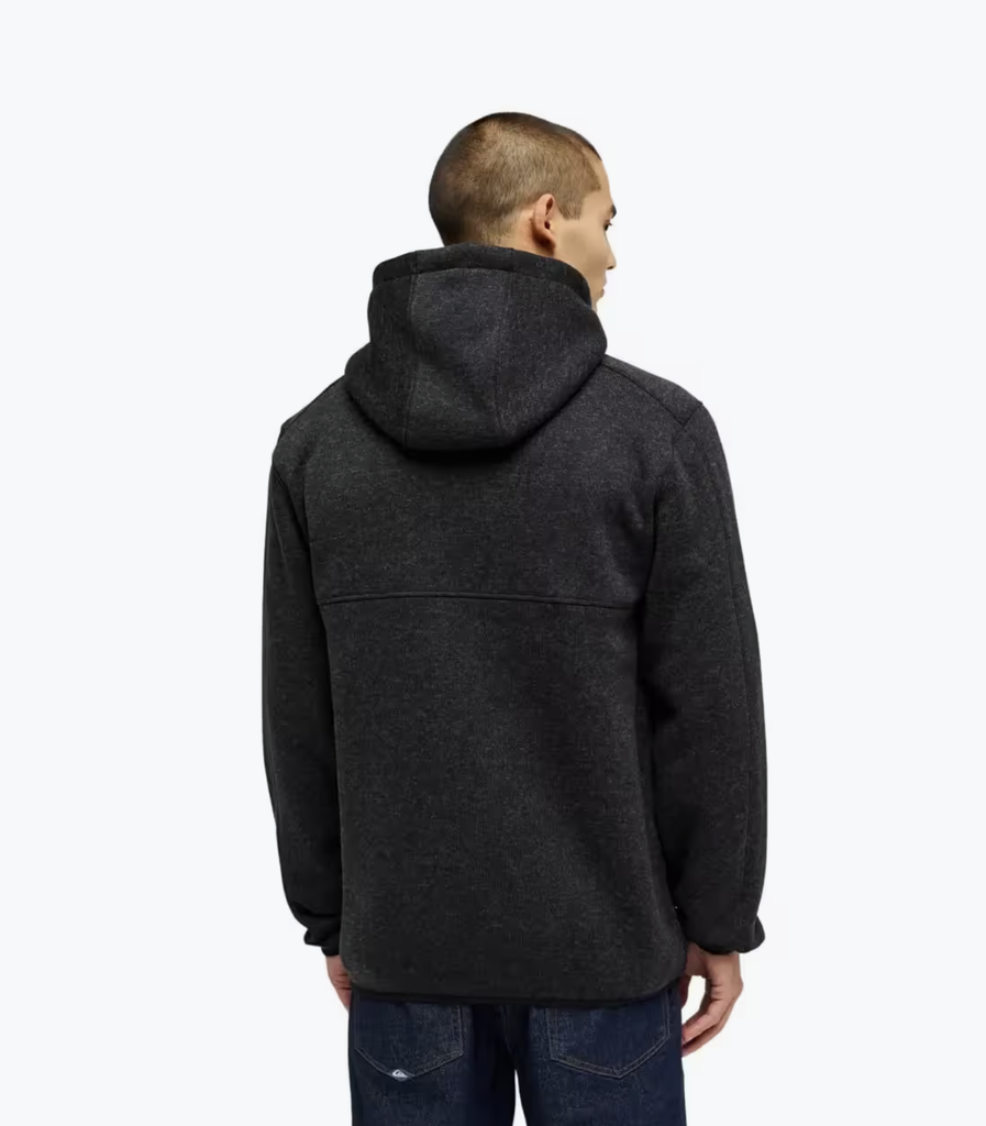 Sudadera con Cremallera Quiksilver Keller Outdoor - Black