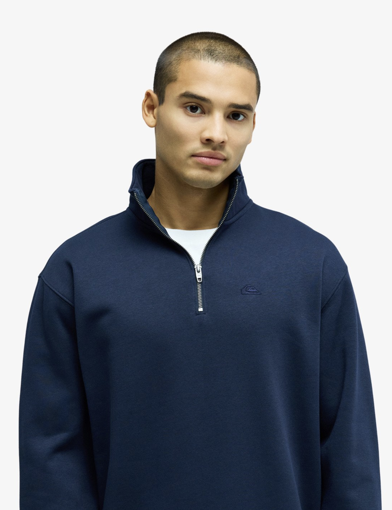 Jersey con Media Cremallera Quiksilver Salt Water - Dark Navy (ktp0)