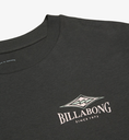 Camiseta Billabong Heritage Backer  - Off Black