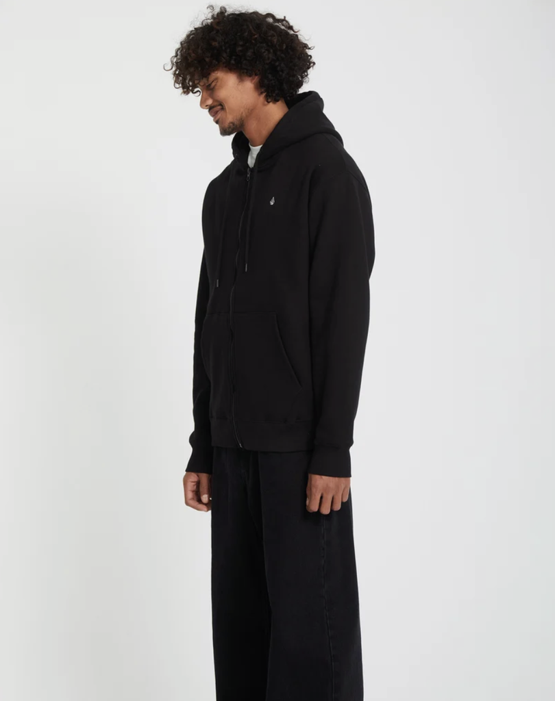 Sudadera con Cremallera Volcom Single Stone - Black