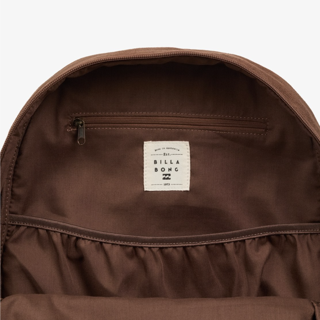 Mochila Billabong School Out Cord 20L - Brownstone