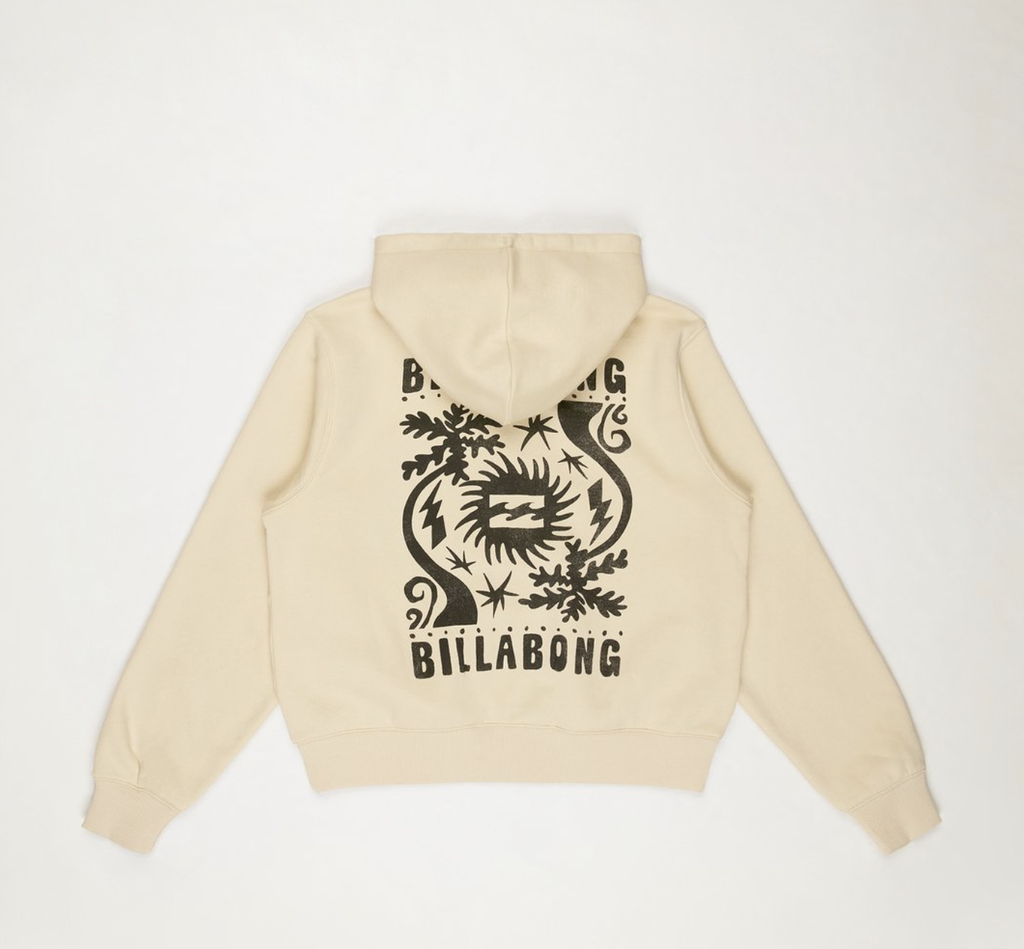Sudadera con Cremallera Always Looking - White Cap