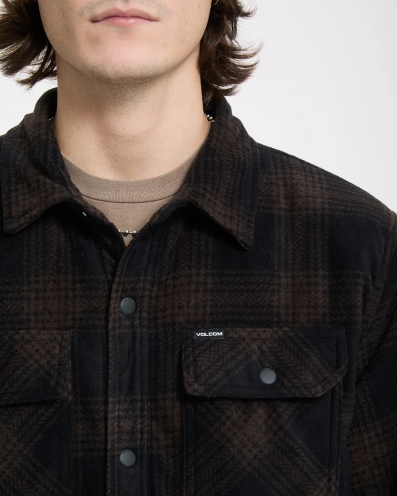 Sobrecamisa Volcom Bowered II - Cacao