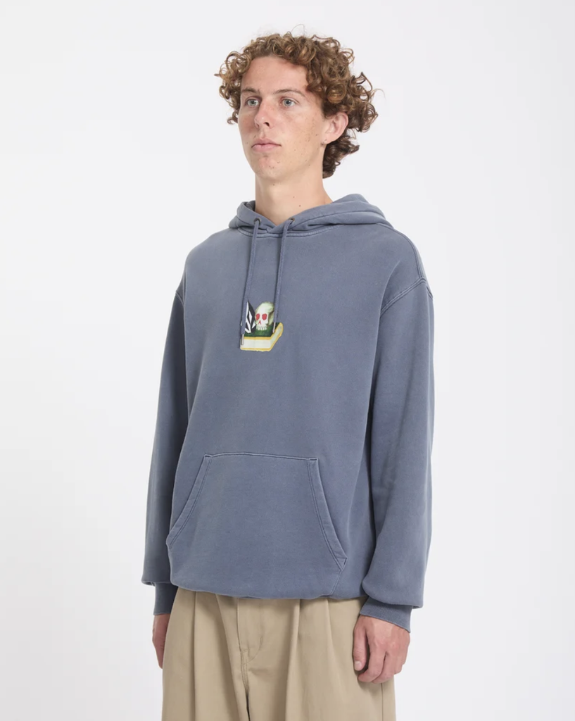 Sudadera con Capucha Volcom Boiler - Storm Blue