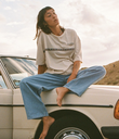 Camiseta Extragrande Billabong Since 73 True - Oatmeal