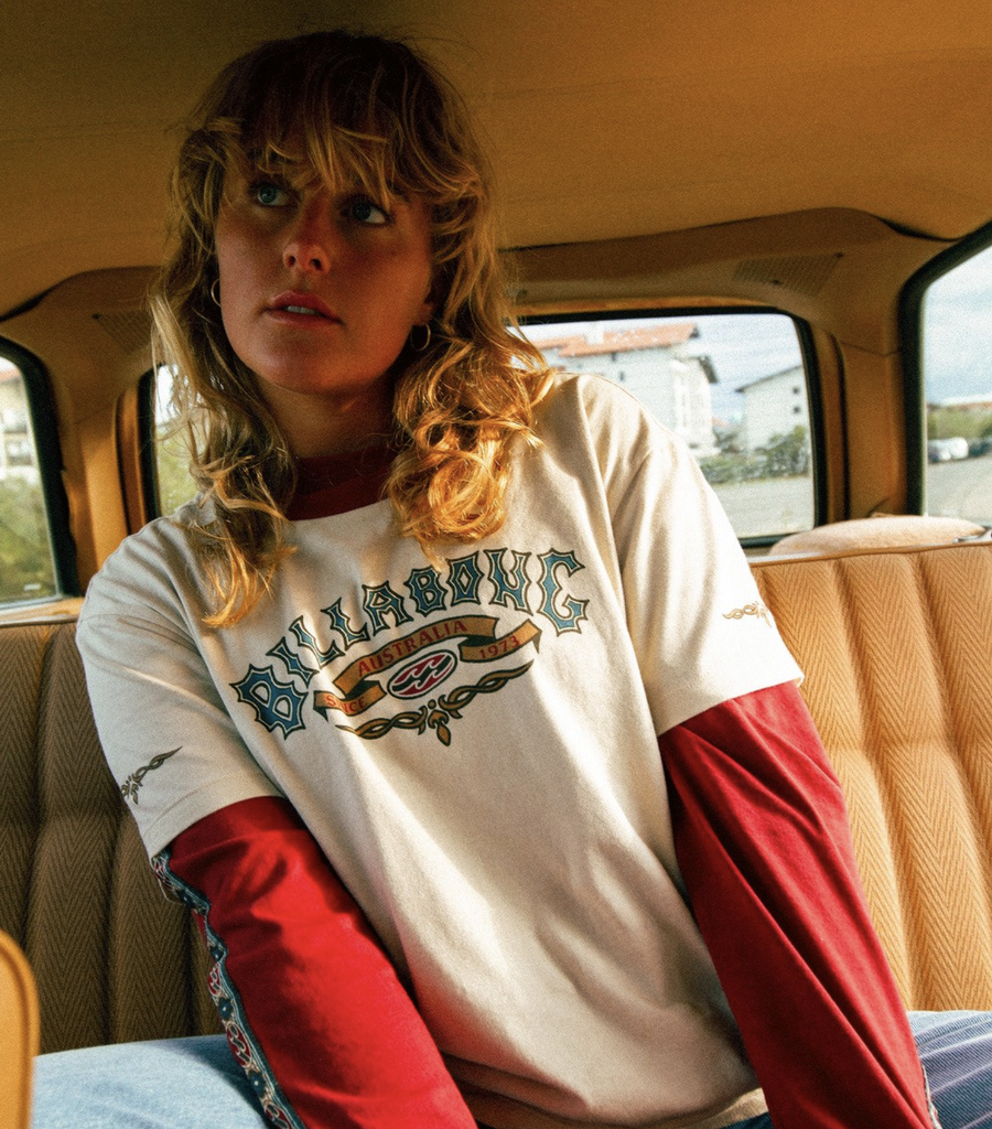 Camiseta Billabong Since 73 Tomboy - Oatmeal
