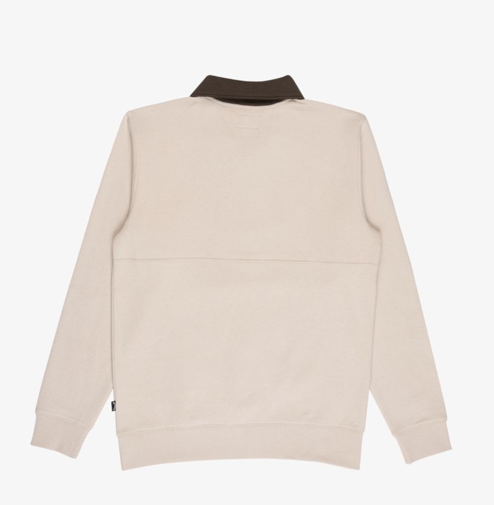 Sudadera con Media Cremallera Billabong Winton Half - Oatmeal