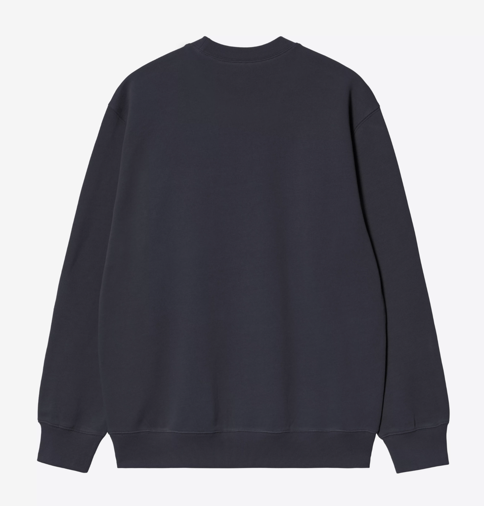 Sudadera Carhartt WIP Sweat - Dark Navy/Dark Scarab