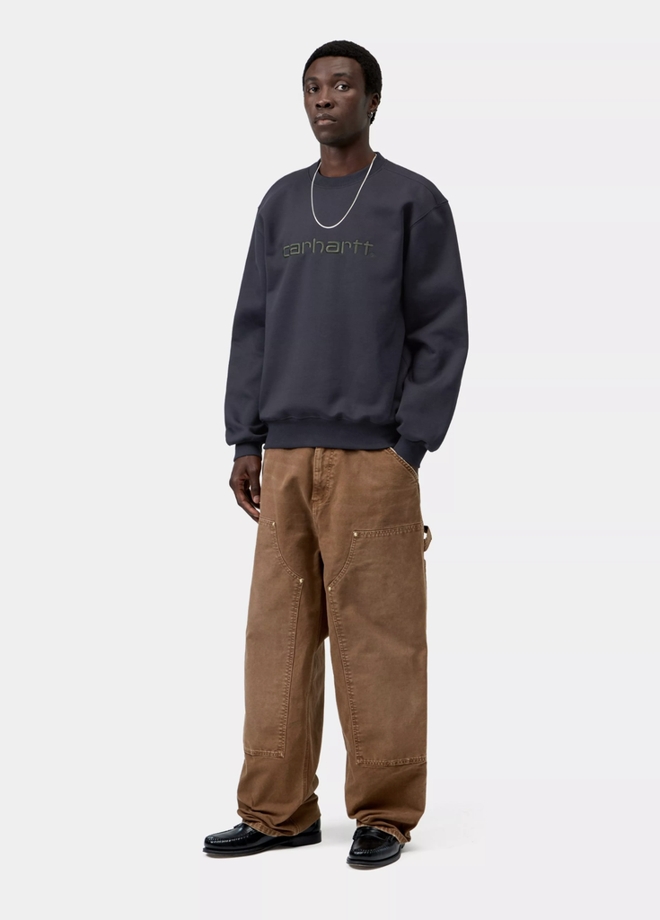 Sudadera Carhartt WIP Sweat - Dark Navy/Dark Scarab