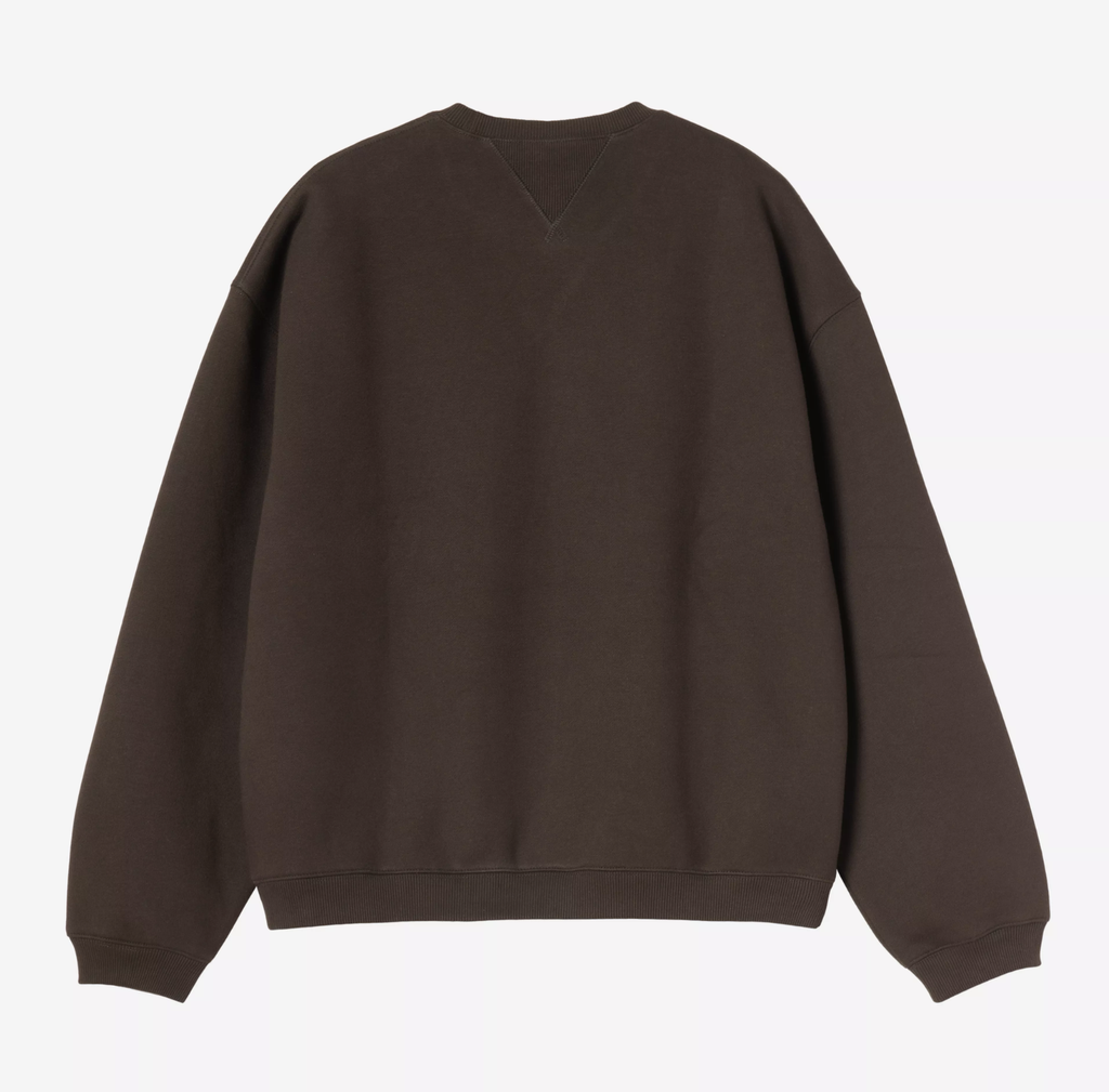 Sudadera Carhatt WIP Ebbert - Tobacco/White