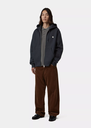 Sudadera con Cremallera Carhartt WIP Mack - Dark Navy/Wax