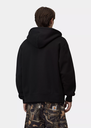 Sudadera con Cremallera Carhartt WIP Mack - Black/Wax