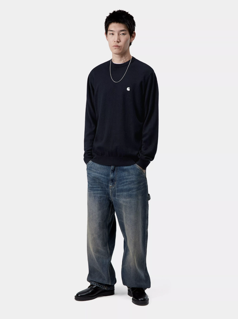 Jersey Carhartt WIP Madison - Dark Navy/Wax