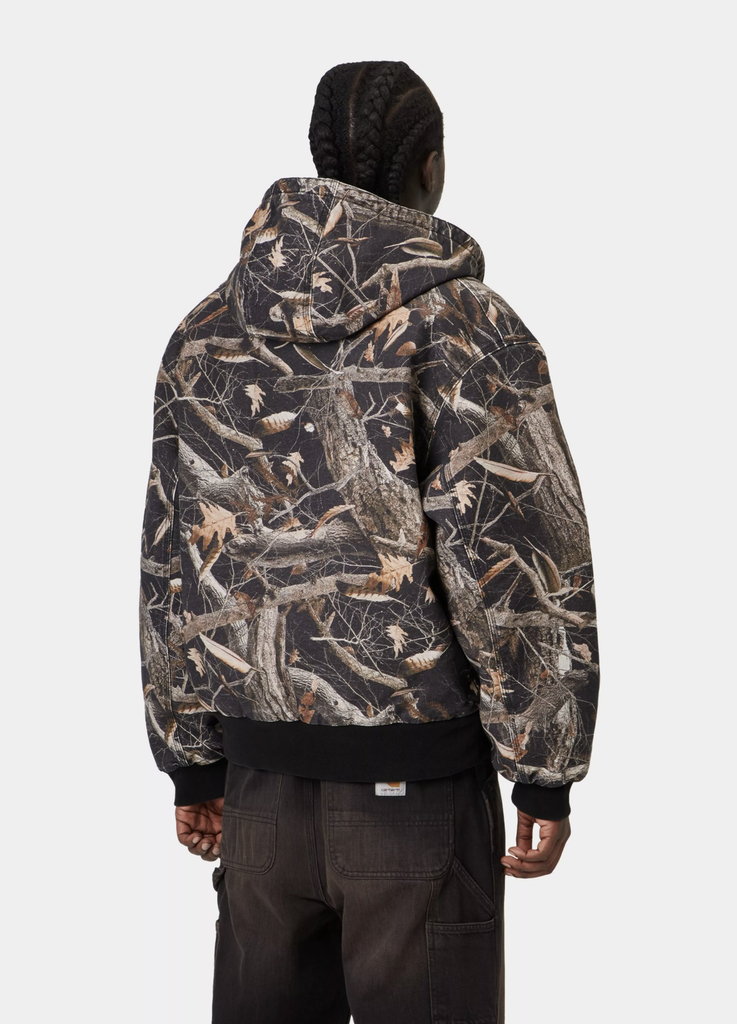 Chaqueta Carhartt WIP OG Active - Camo Feather Tree/Black (Heavy stone wash)