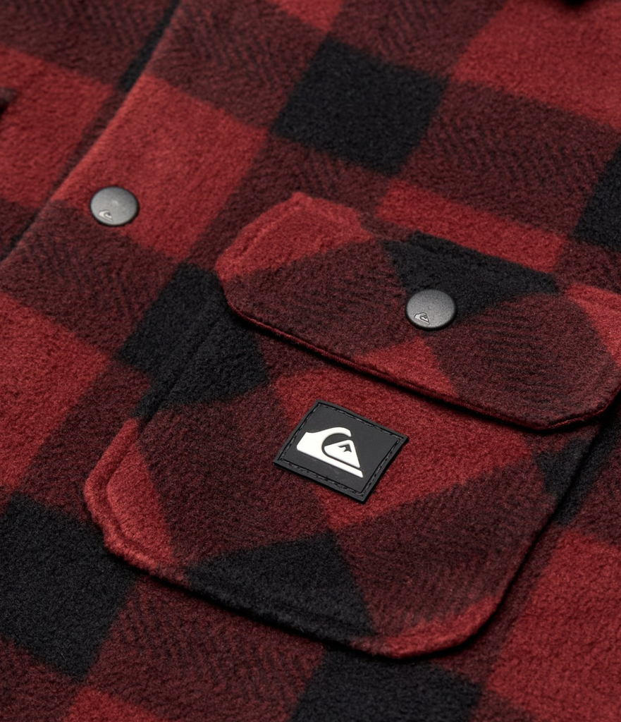 Camisa Quiksilver Venture - Polar Oxblood