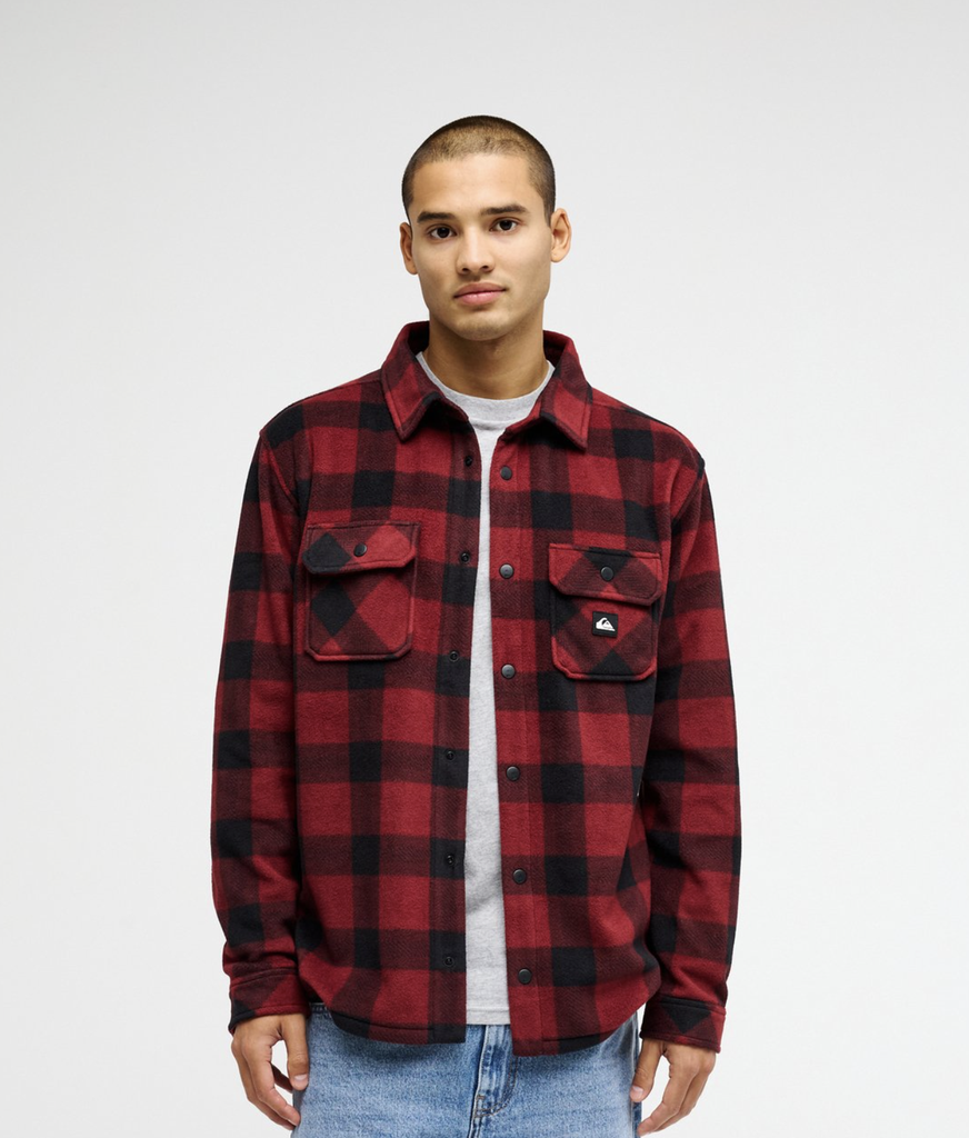 Camisa Quiksilver Venture - Polar Oxblood