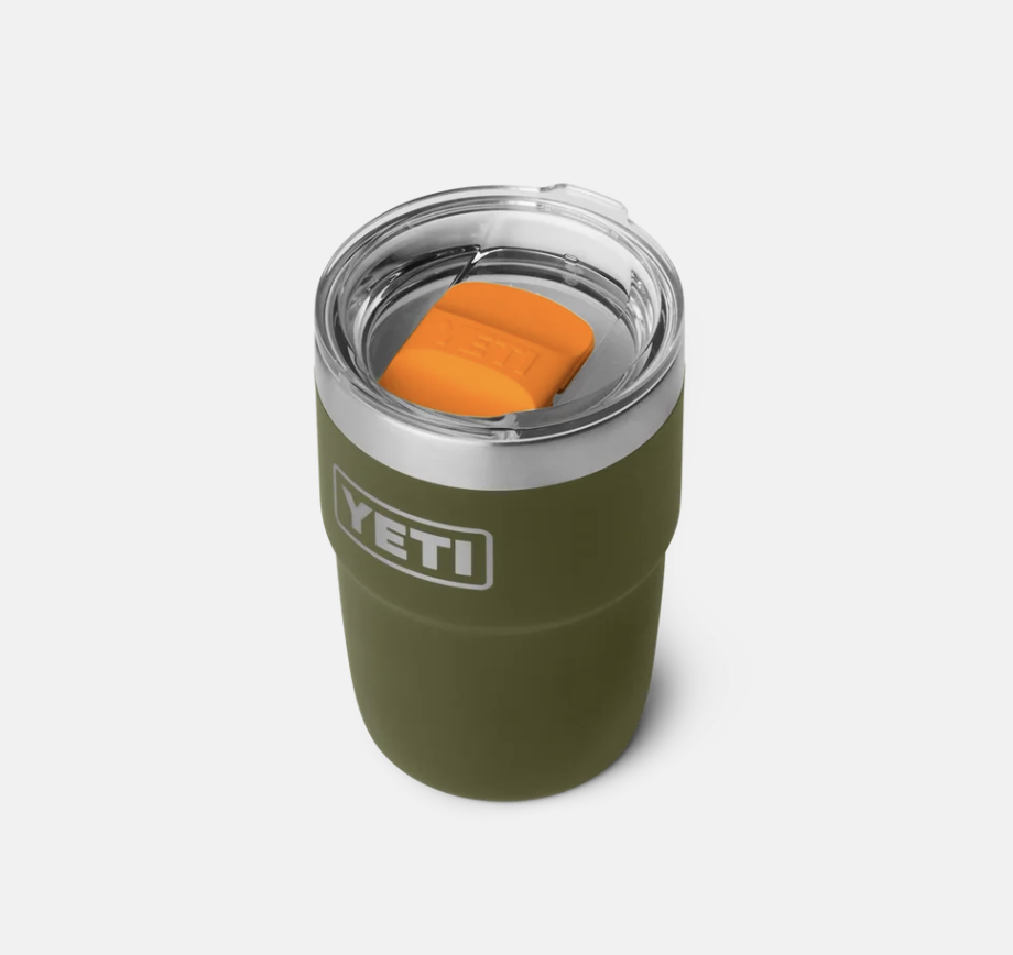 Vaso Apilable Yeti Rambler 8 oz (236 ml) - Olive/King Crab Orange