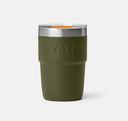 Vaso Apilable Yeti Rambler 8 oz (236 ml) - Olive/King Crab Orange