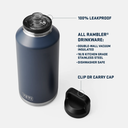 Botella Yeti Rambler 64 oz (1.9 l) - Navy