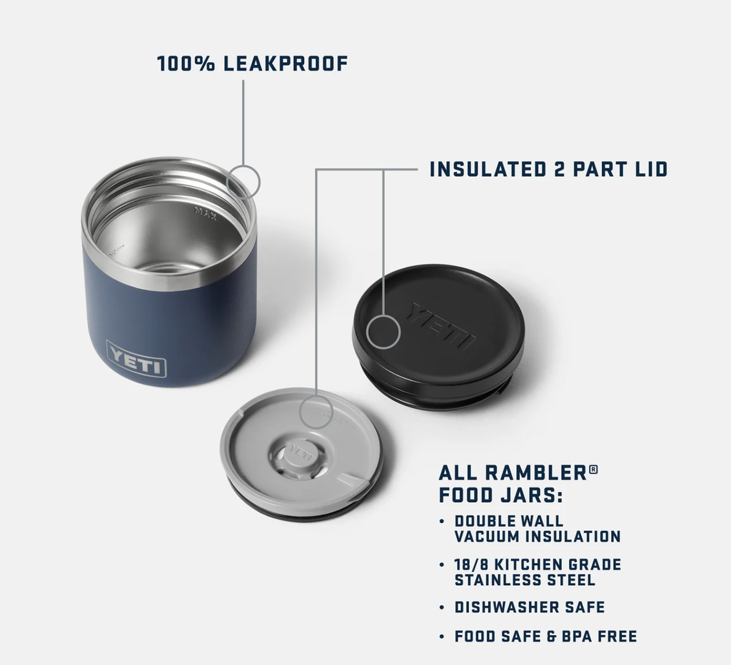 Tarro Térmico para Alimentos Yeti Rambler 8 oz (237 ml) - Cape Summer Camp