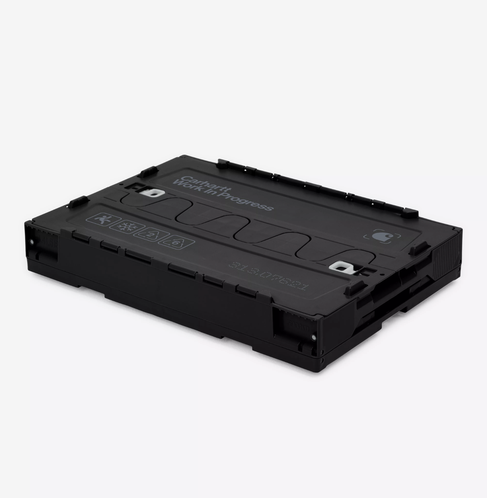 Caja de Almacenamiento Carhartt WIP Boxed Foldable Container - Black/Grey