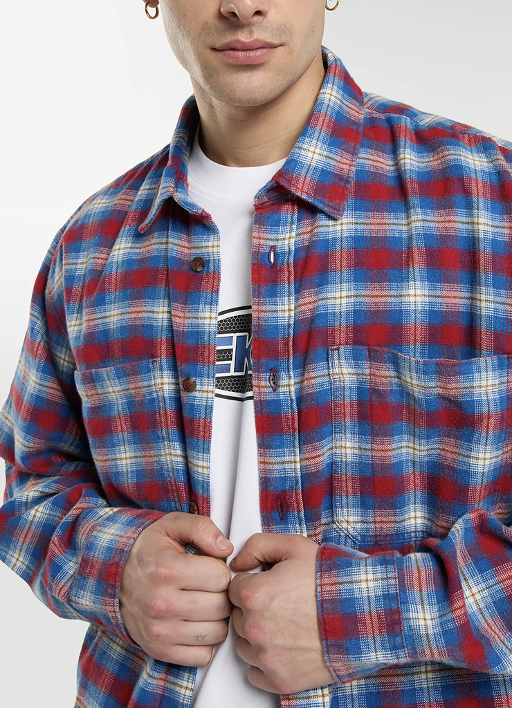 Camisa de Manga Larga Dickies Jerome Cropped - Deep Claret