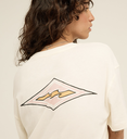 Camiseta Billabong Heritage Backer - Salt Crystal