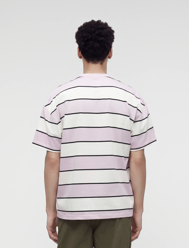 Camiseta Dickies Embroidery Stripe - Ecru