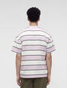 Camiseta Dickies Embroidery Stripe - Ecru